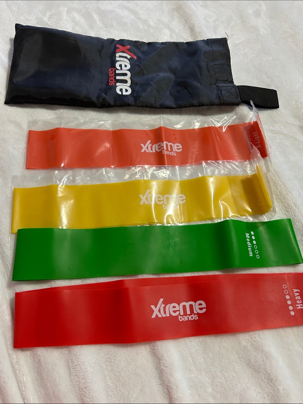 Resistance Loop Band Set - Red, Yellow, Green